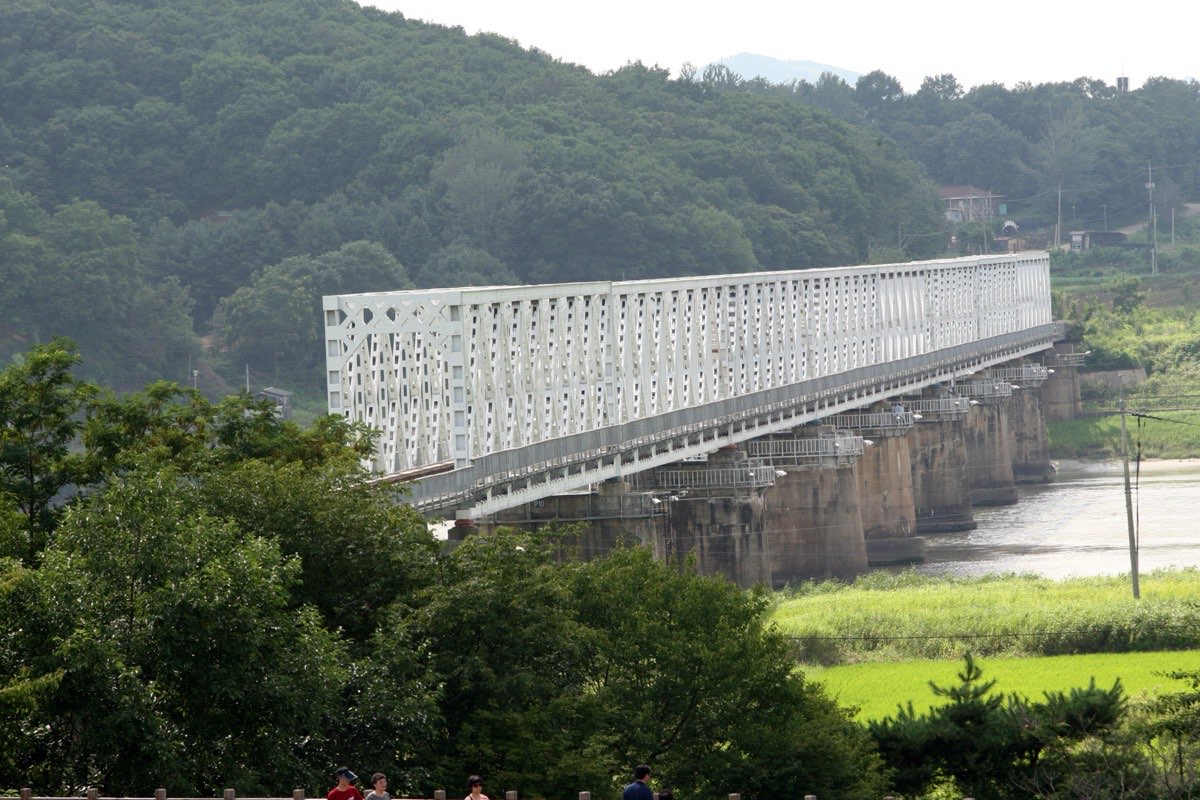 Freedom Bridge at Imjingak near the DMZ